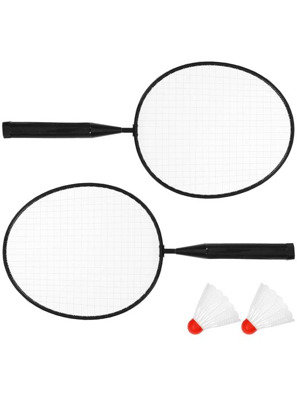 Набор для бадминтона, 2 ракетки, 2 волана, цвета МИКС