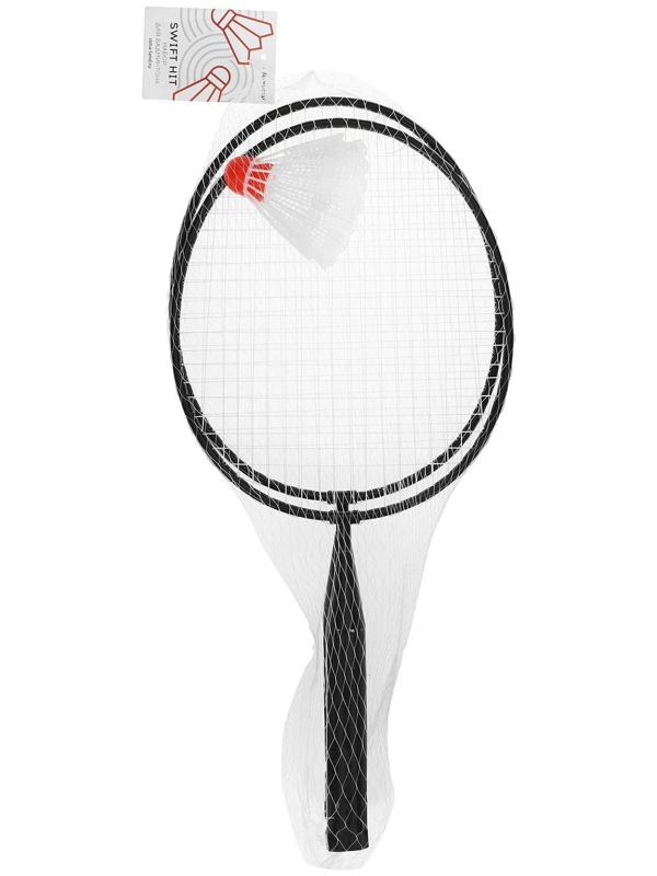 Набор для бадминтона, 2 ракетки, 2 волана, цвета МИКС