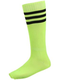 Гетры футбольные, размер 38-39, цвет салатовый