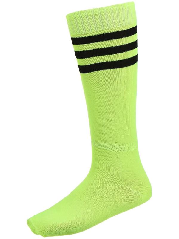 Гетры футбольные, размер 38-39, цвет салатовый