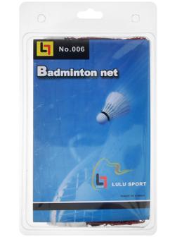 Сетка для бадминтона коричневая, нить 1,5 мм