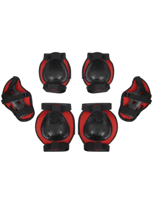 Защита роликовая, размер S, цвет красный