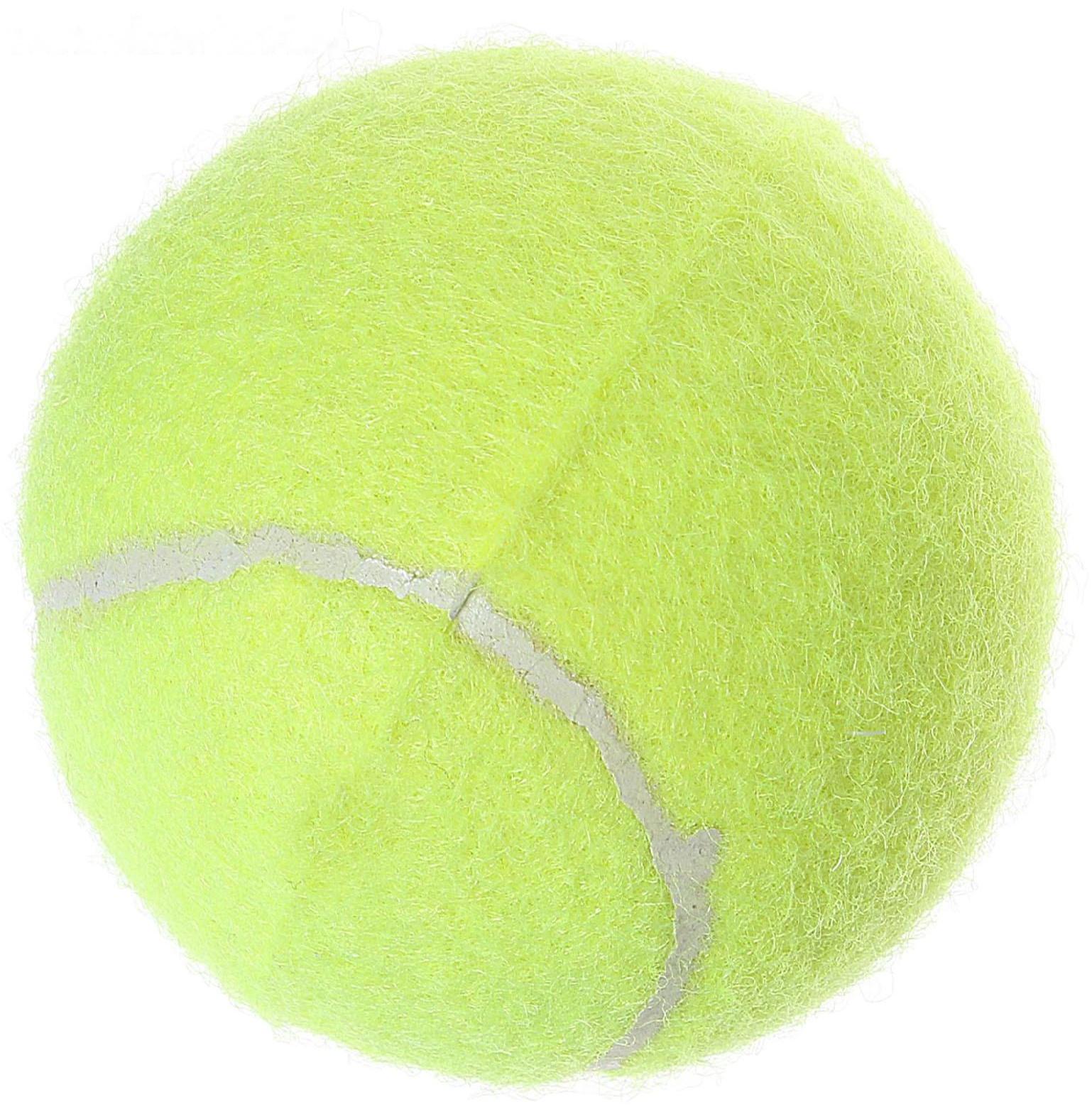 Мяч теннисный в тубе, набор 3 шт