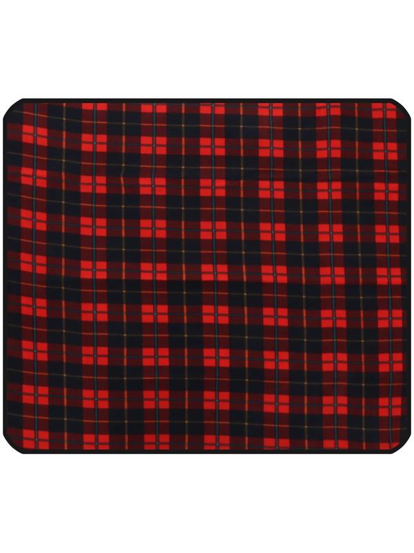 Коврик туристический, флис, р. 130 х 150 х 0.3 см, цвет МИКС