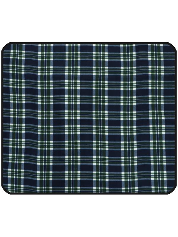 Коврик туристический, флис, р. 130 х 150 х 0.3 см, цвет МИКС