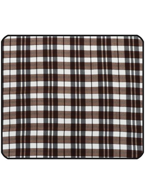 Коврик туристический, флис, р. 130 х 150 х 0.3 см, цвет МИКС