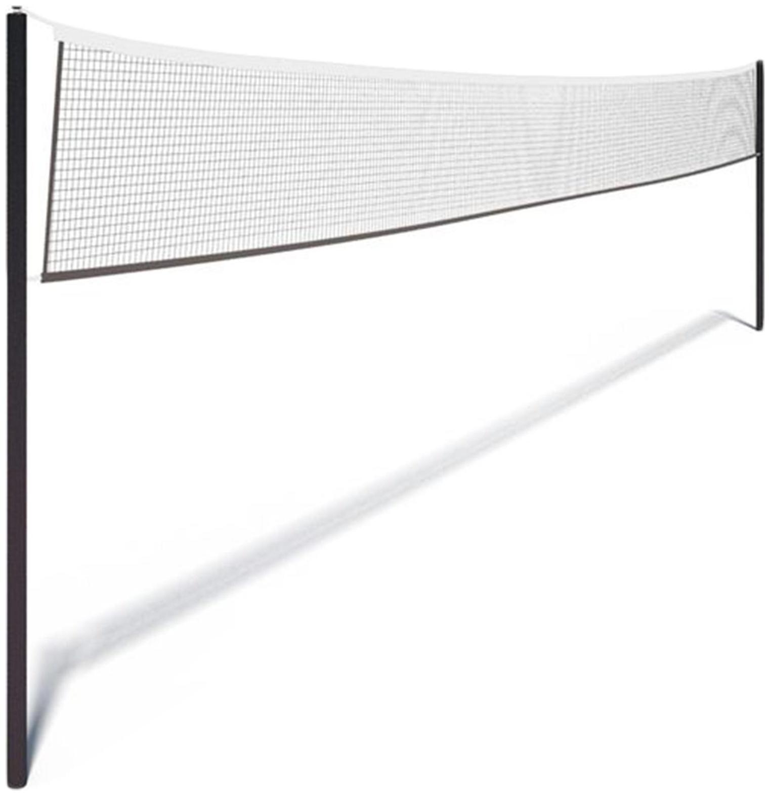 Сетка волейбольная с тросом, размер 9,66 х 0,9 м