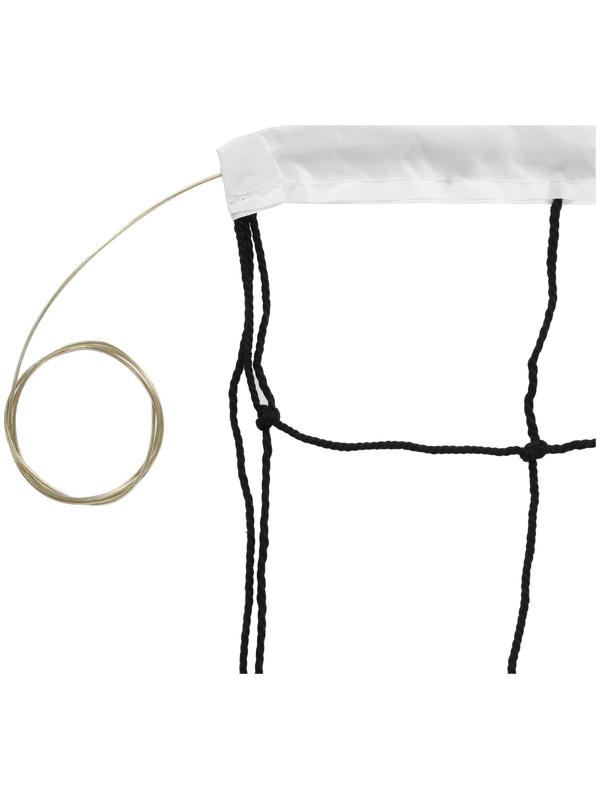 Сетка волейбольная с тросом, размер 9,66 х 0,9 м