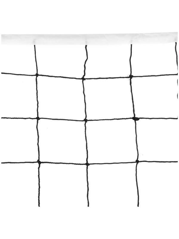 Сетка волейбольная с тросом, размер 9,66 х 0,9 м