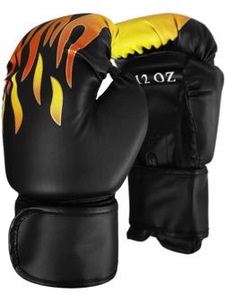 Перчатки боксерские, 12 унций, цвета МИКС