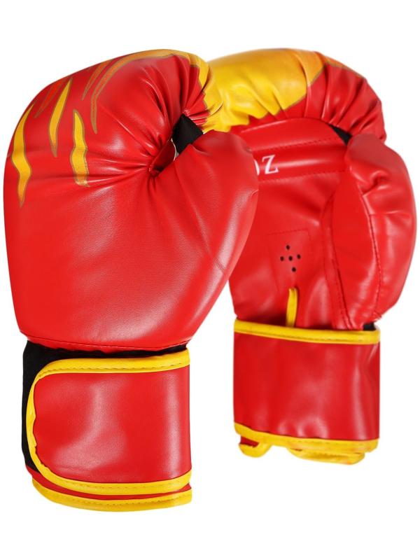 Перчатки боксерские, 12 унций, цвета МИКС