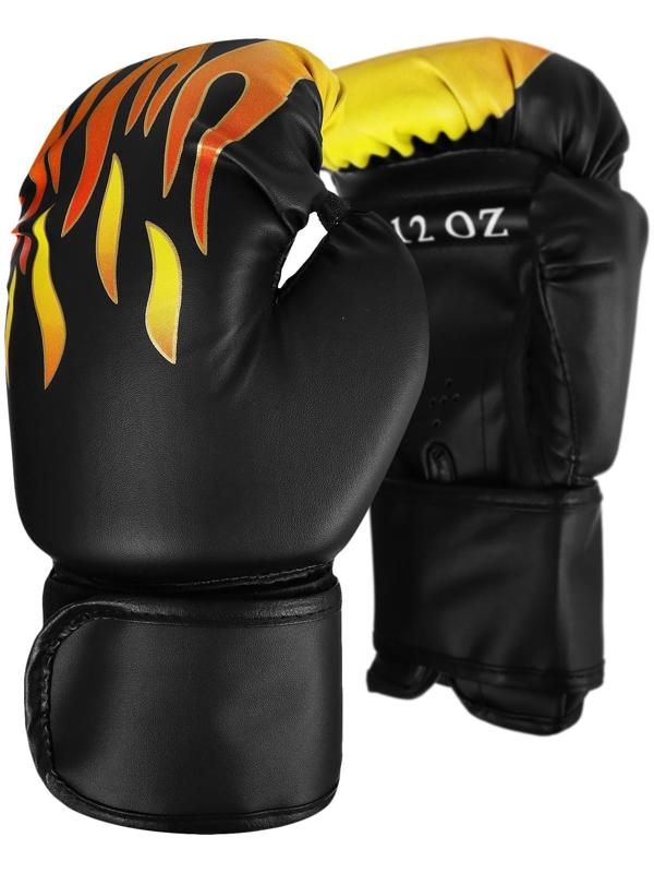 Перчатки боксерские, 12 унций, цвета МИКС