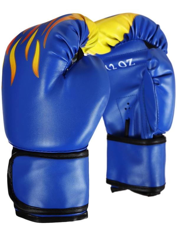 Перчатки боксерские, 12 унций, цвета МИКС