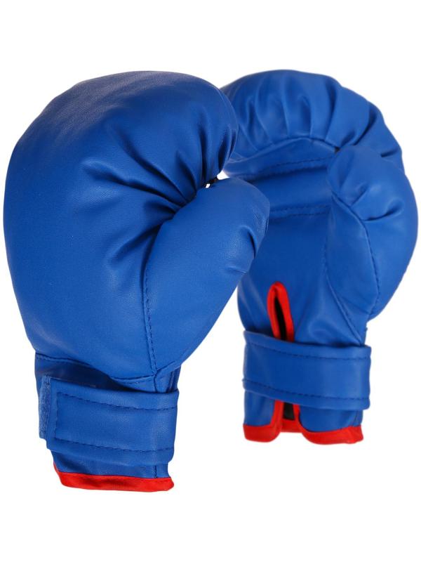 Перчатки боксёрские детские, цвет синий