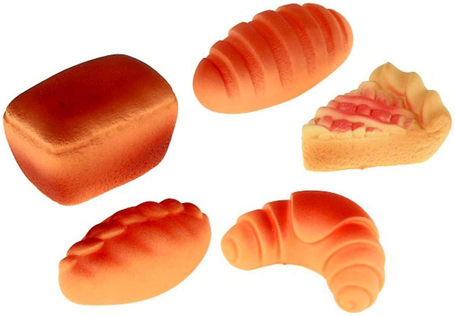 Набор резиновых игрушек «Хлеб»