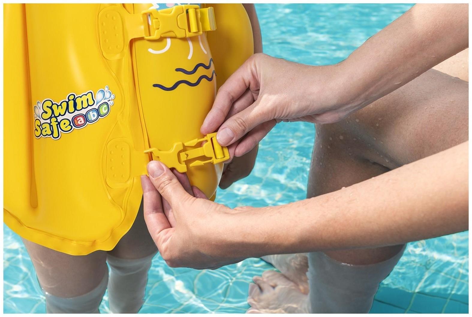 Жилет надувной Swim Safe, ступень B, 51 х 46 см, 3-6 лет, 32034 Bestway