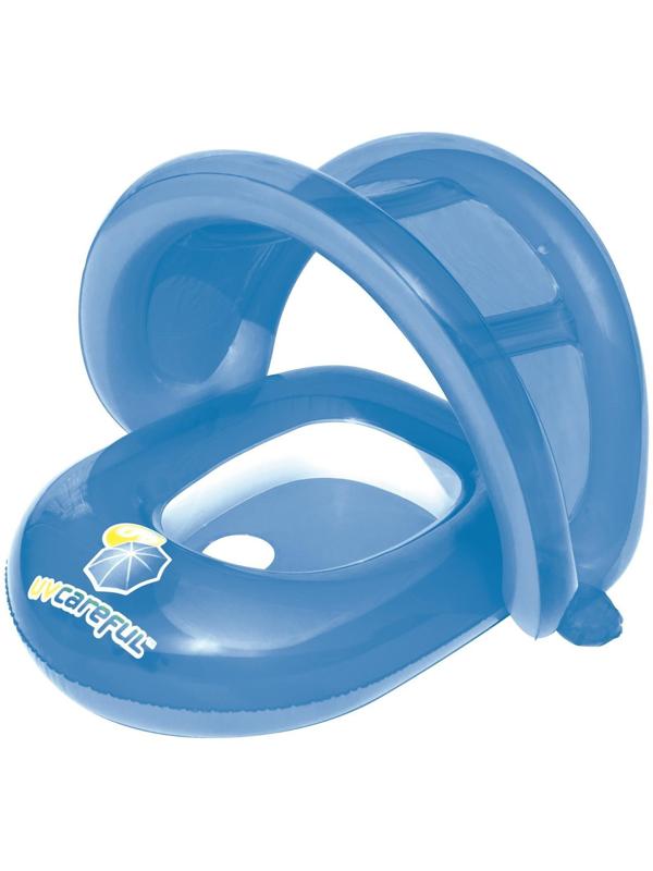 Круг для плавания с сиденьем и тентом от солнца, 80 х 85 см, цвета МИКС, 34091 Bestway