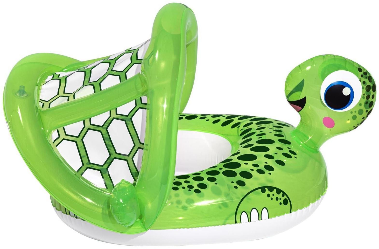 Круг для плавания «Черепаха», с сиденьем и тентом , 74 х 66 см, от 1-2 лет, 34094 Bestway