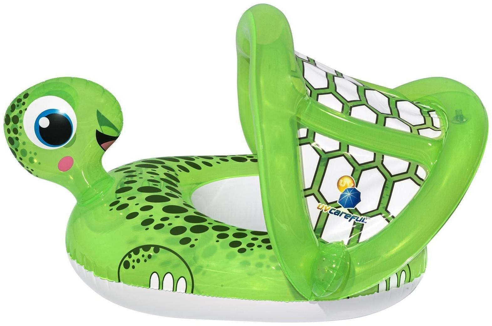 Круг для плавания «Черепаха», с сиденьем и тентом , 74 х 66 см, от 1-2 лет, 34094 Bestway