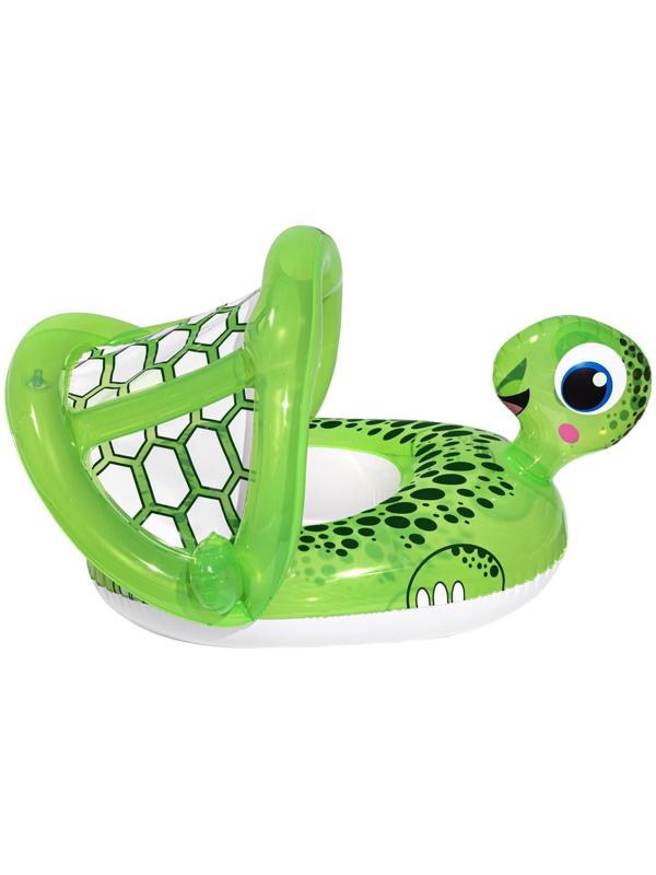 Круг для плавания «Черепаха», с сиденьем и тентом , 74 х 66 см, от 1-2 лет, 34094 Bestway
