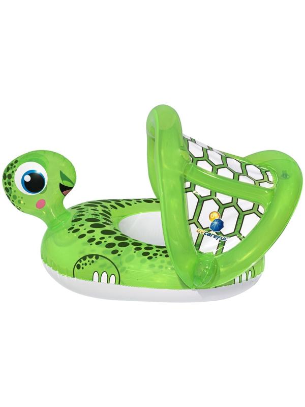 Круг для плавания «Черепаха», с сиденьем и тентом , 74 х 66 см, от 1-2 лет, 34094 Bestway