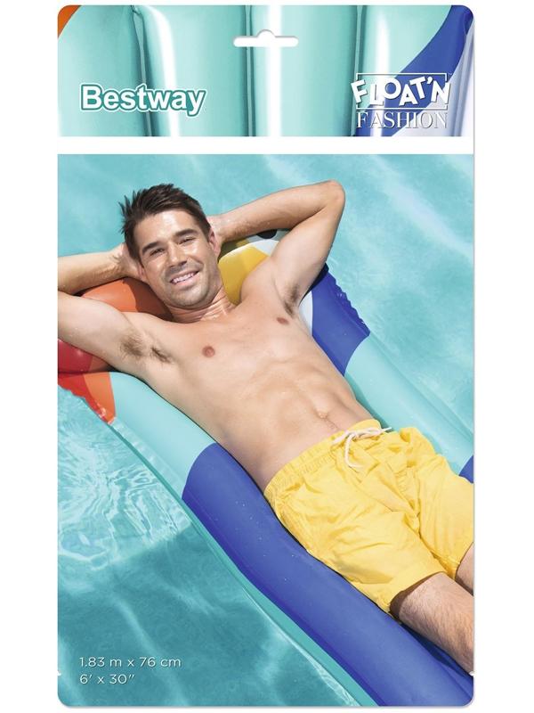 Матрас для плавания, 183 х 76 см, цвета МИКС, 44021 Bestway