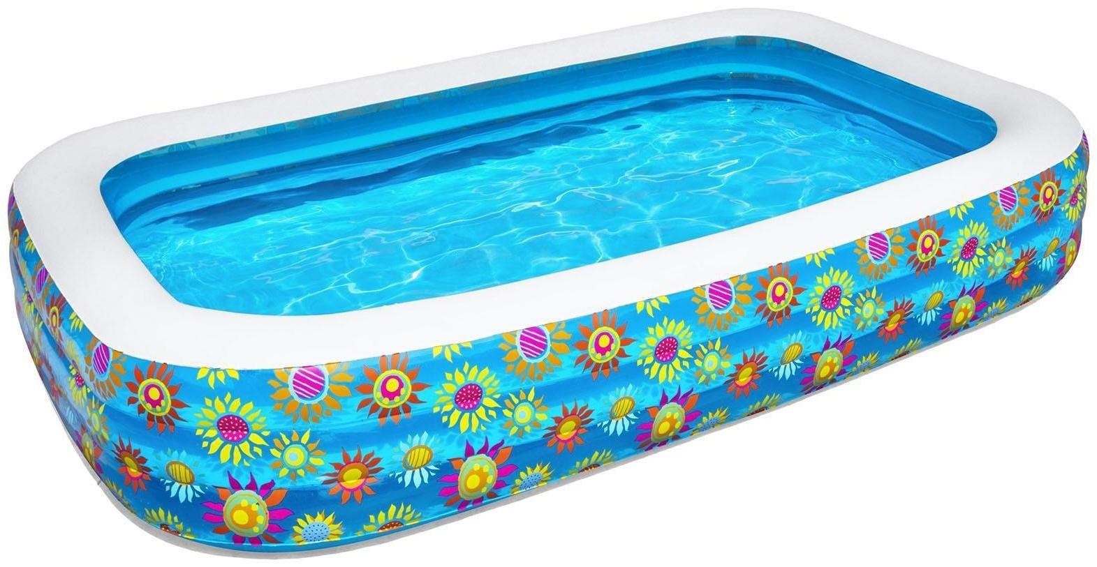 Бассейн надувной «Цветочный мир», 305 х 183 х 56 см, от 6 лет, 54121 Bestway