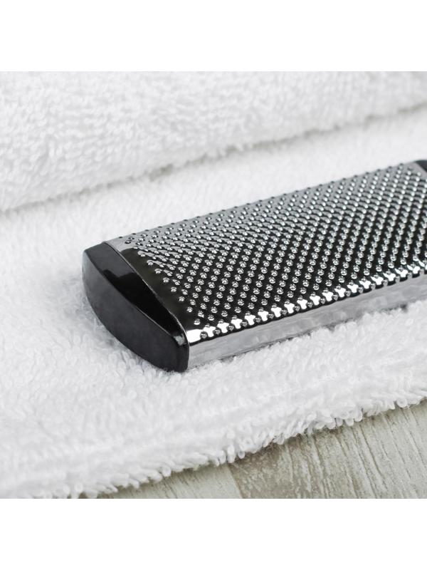 Набор для педикюра, 5 предметов, на блистере, цвет чёрный