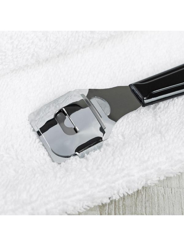 Набор для педикюра, 5 предметов, на блистере, цвет чёрный