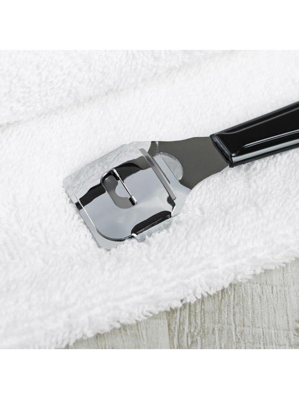 Набор для педикюра, 3 предмета, на блистере, цвет чёрный