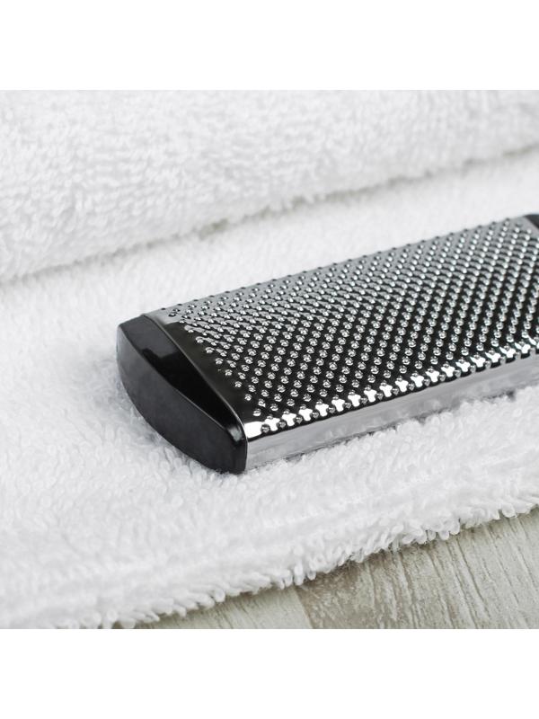 Набор для педикюра, 3 предмета, на блистере, цвет чёрный