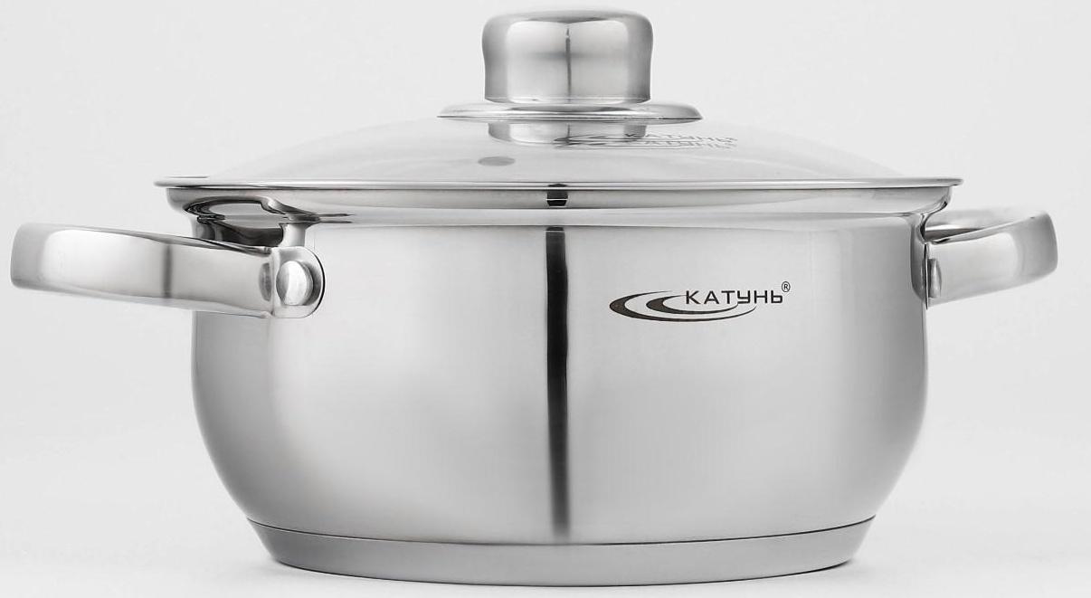 Набор кастрюль «Гретта», 2 предмета: 2,2/4,2 л, капсульное дно, индукция