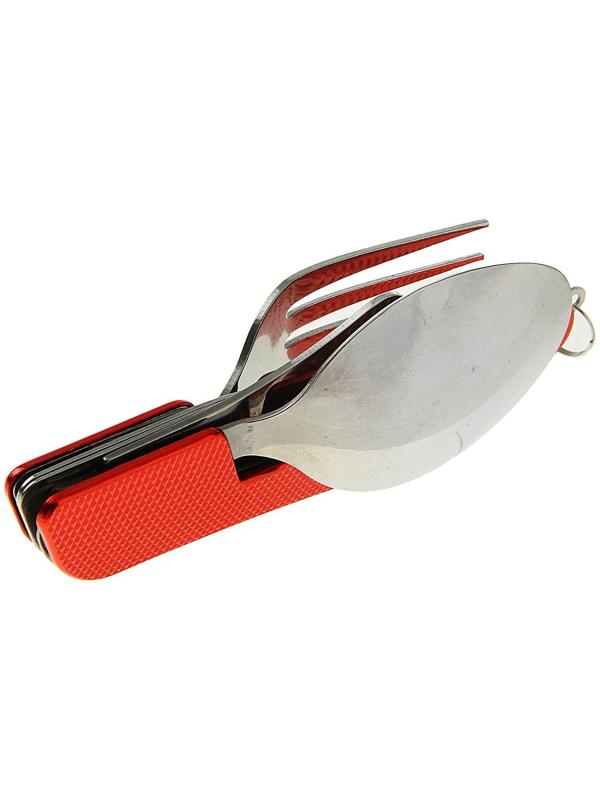 Набор туриста 3в1: вилка, ложка, нож с открывалкой