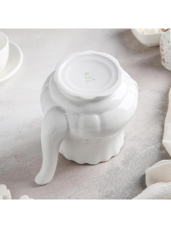 Чайник «Романс», 800 мл, цвет белый