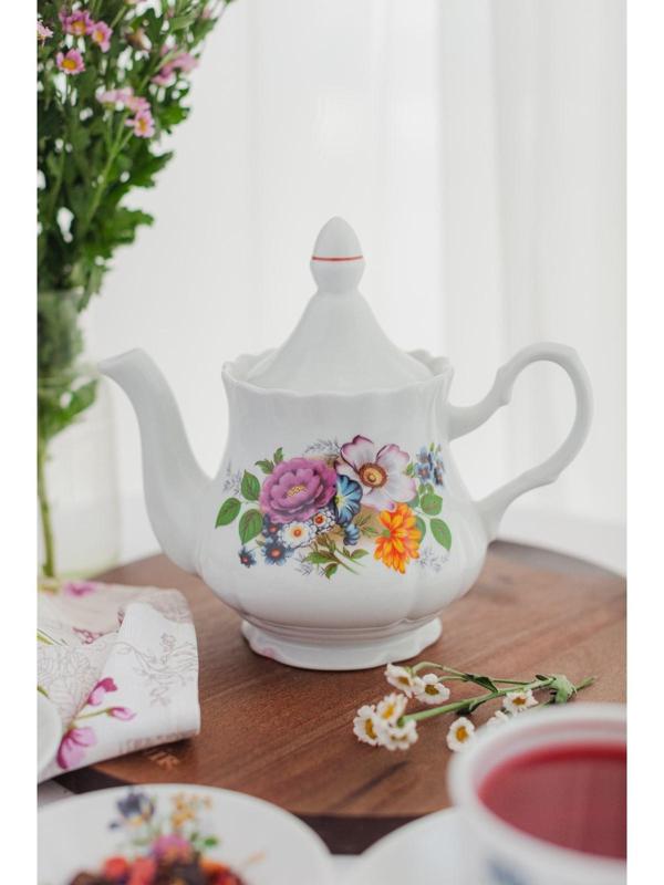 Чайник «Букет цветов», 800 мл