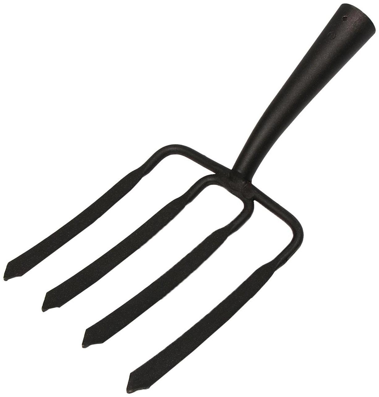 Вилы копальные, 4-рогие, тулейка 40 мм, без черенка