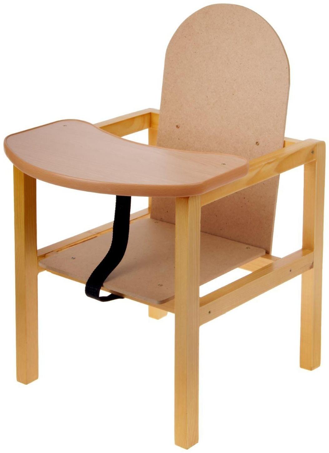 Стульчик для кормления «Алекс», трансформер, цвет голубой, рисунок МИКС