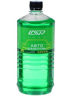Автошампунь-суперконцентрат LAVR Green, 1 л, бутылка Ln2265, контактный5