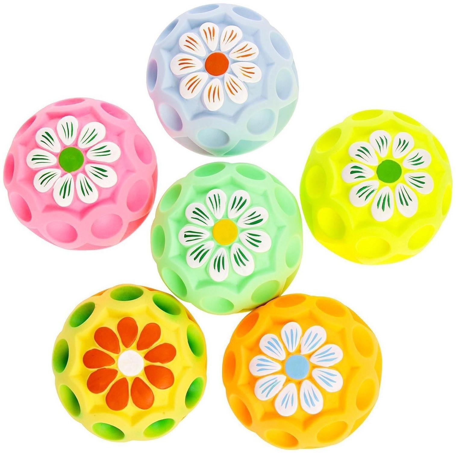 Резиновая игрушка «Мяч», цвета микс, 1 шт.