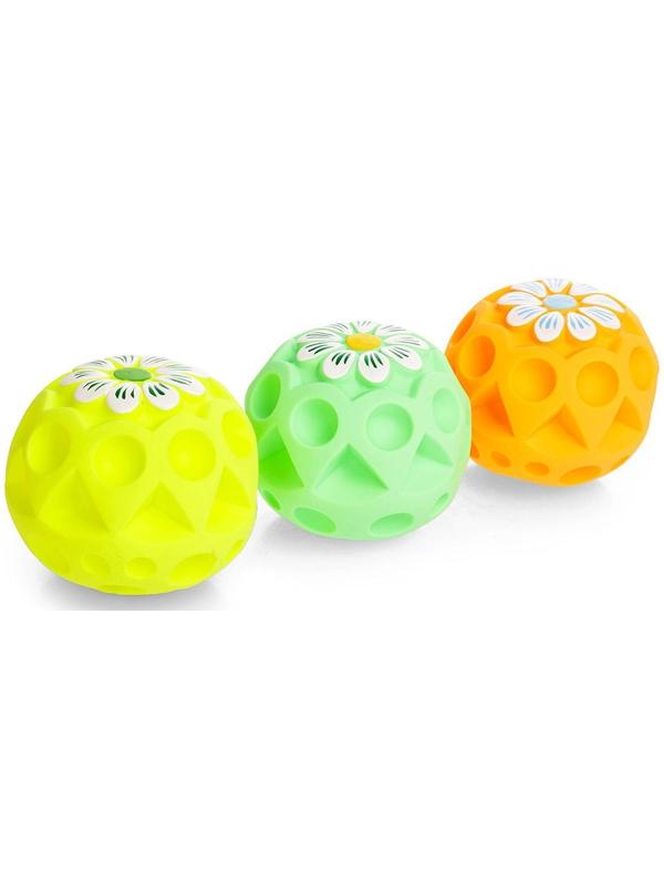 Резиновая игрушка «Мяч», цвета микс, 1 шт.