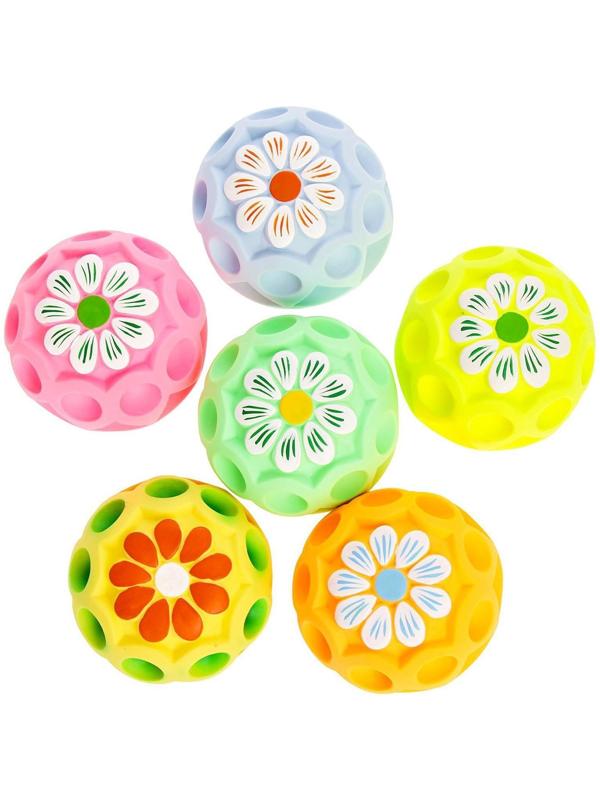 Резиновая игрушка «Мяч», цвета микс, 1 шт.