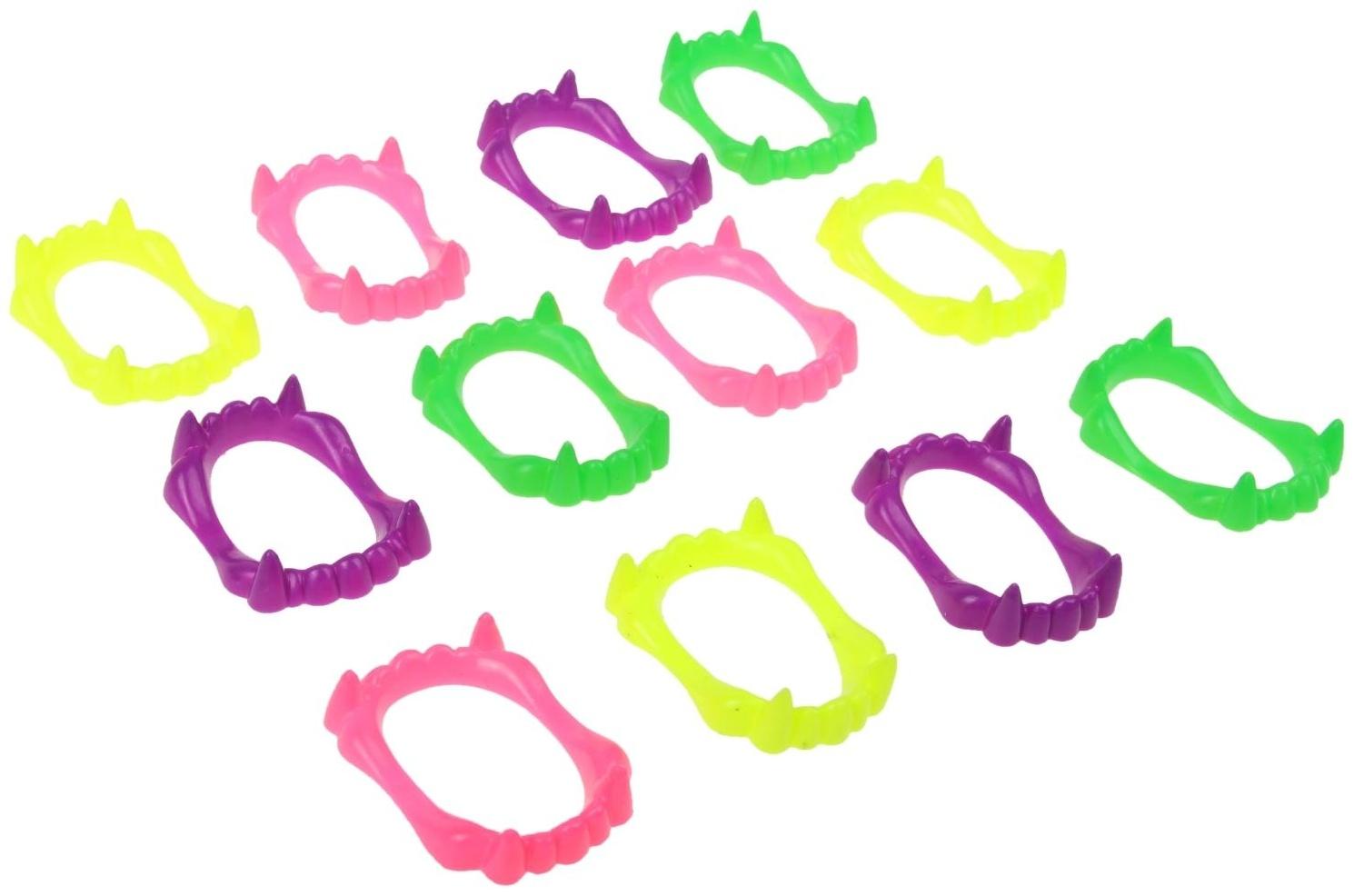 Челюсть цветная, цвета МИКС