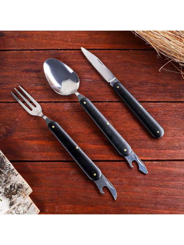 Набор туриста в чехле 5в1 Мастер К, черный