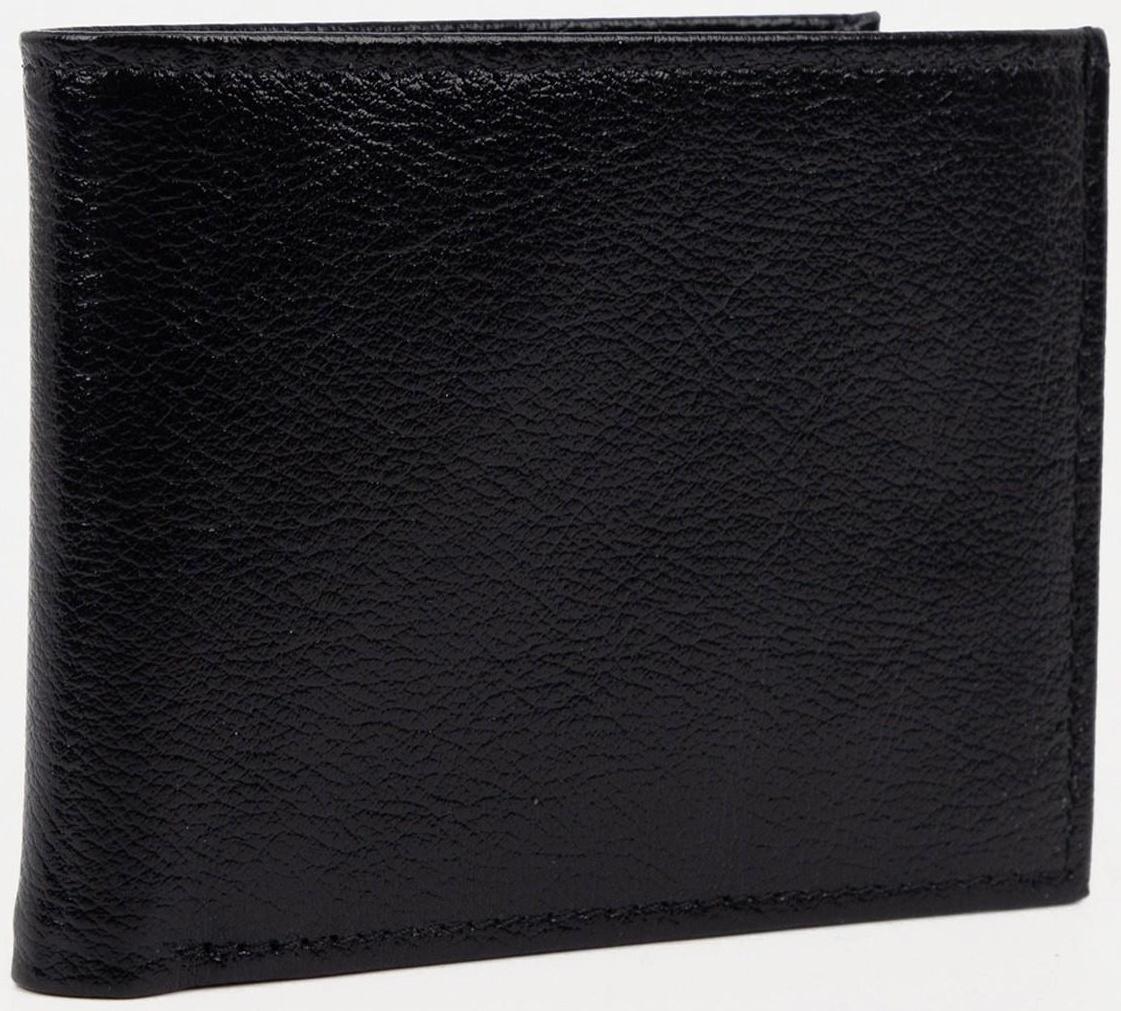 Портмоне без застёжки, цвет чёрный