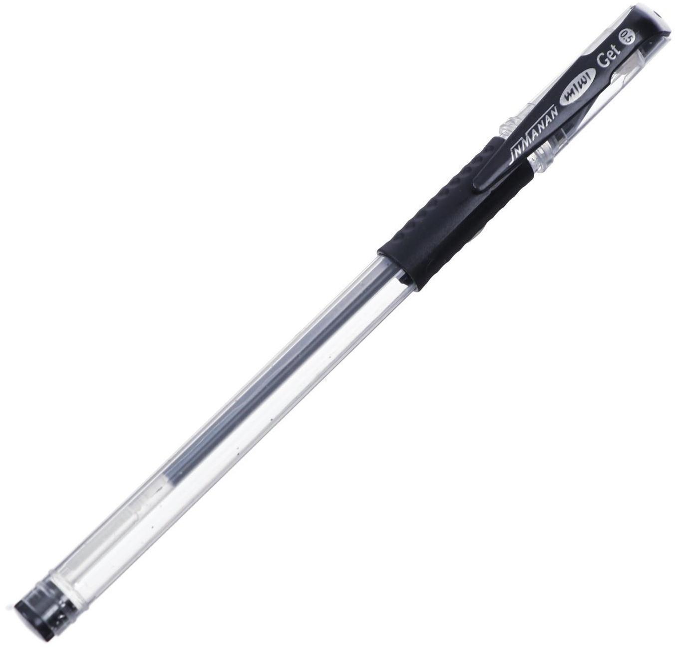 Набор гелевых ручек, 4 цвета, металлик, с резиновыми держателями, в блистере, МИКС