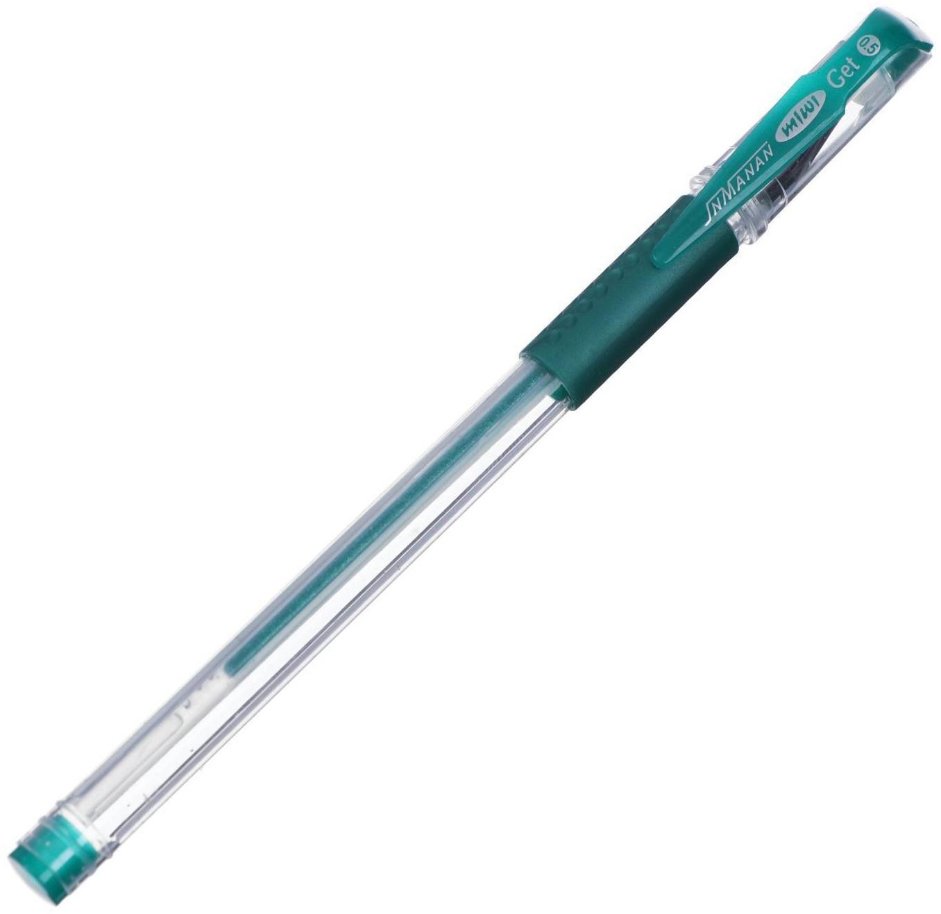 Набор гелевых ручек, 4 цвета, металлик, с резиновыми держателями, в блистере, МИКС