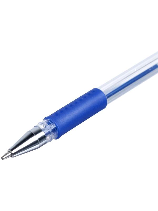 Набор гелевых ручек, 4 цвета, металлик, с резиновыми держателями, в блистере, МИКС