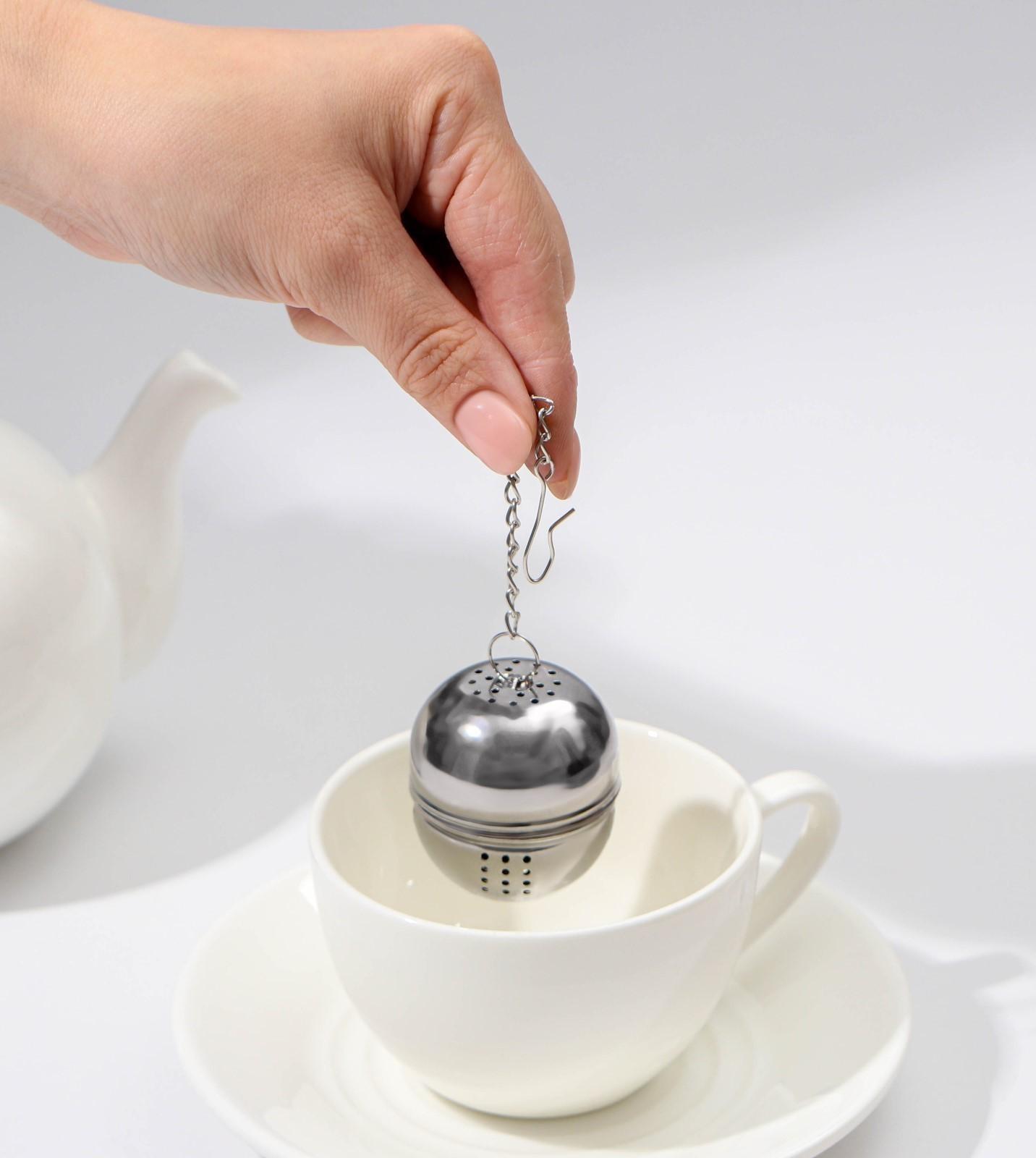 Сито для чая Доляна «Овальчик», 4 см