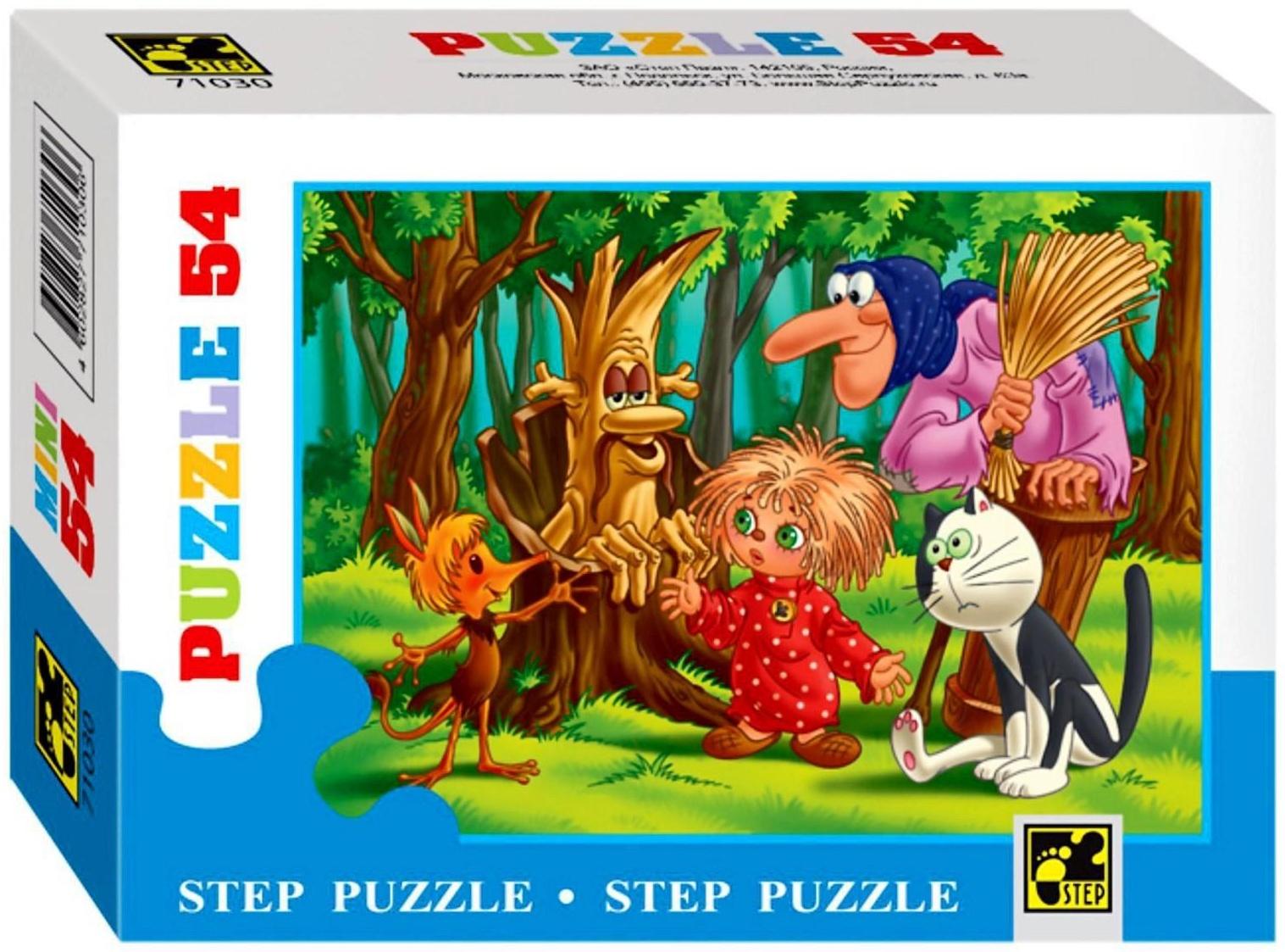 Пазлы «Мультики», 54 элемента МИКС