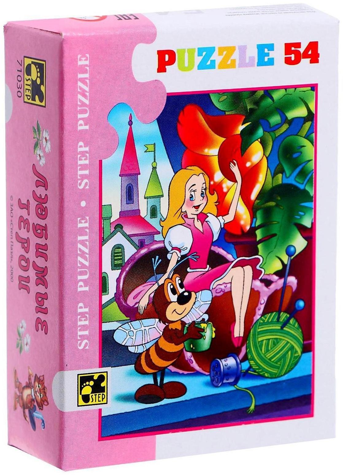 Пазлы «Мультики», 54 элемента МИКС